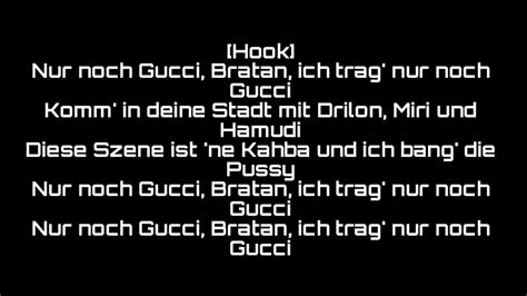 Capital Bra – Nur noch Gucci Lyrics 